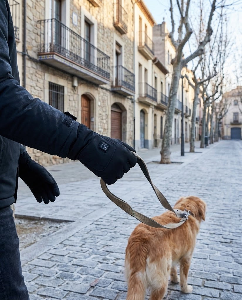 Paseando al perro