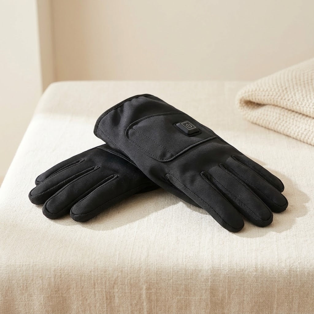 Guantes calefactables negros