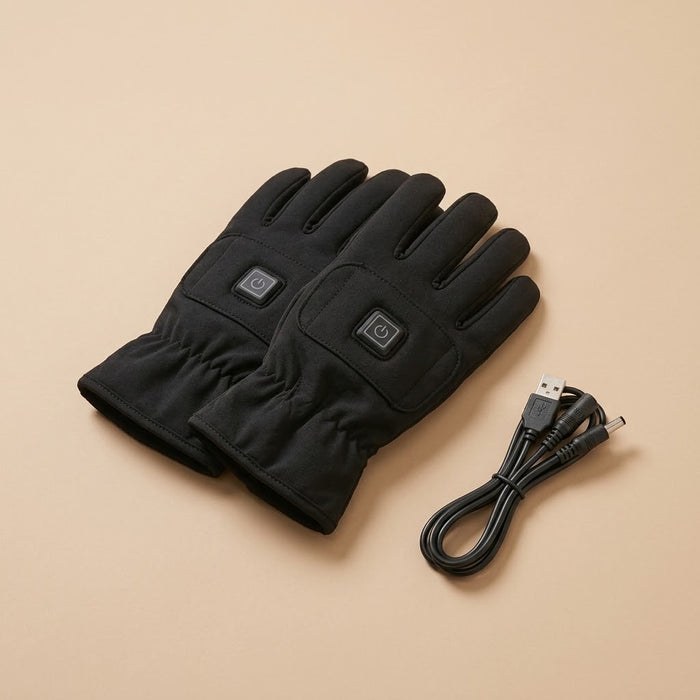 Guantes calefactables recargables