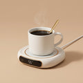 Calentador de tazas blanco a 55 °C